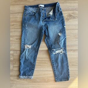 RSQ boyfriend jeans.